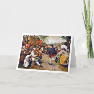 Pälsdansaren, Pieter Bruegel Kort