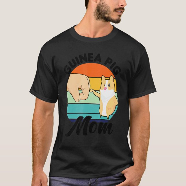 Pälsdjur i Gris Mamma T Shirt (Framsida)