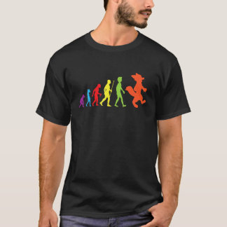 Pälsevolution Stolt Pälsperson Svans Öra T Shirt