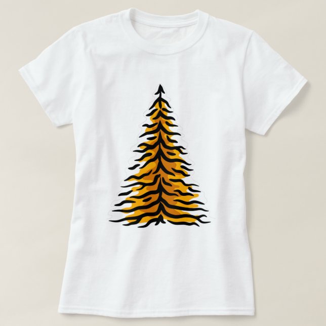 Pälsträd Tee Shirt (Design framsida)