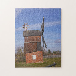 Paltrockväderkvarn i Paray Pussel