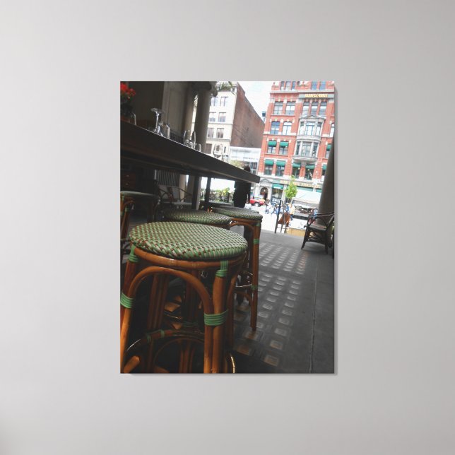 Palvillion ’Gaye Elise Beda’, ’New York City, Canvastryck (Framsida)