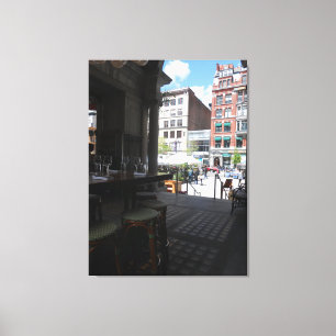 Palvillion ’Gaye Elise Beda’, ’New York City, Canvastryck