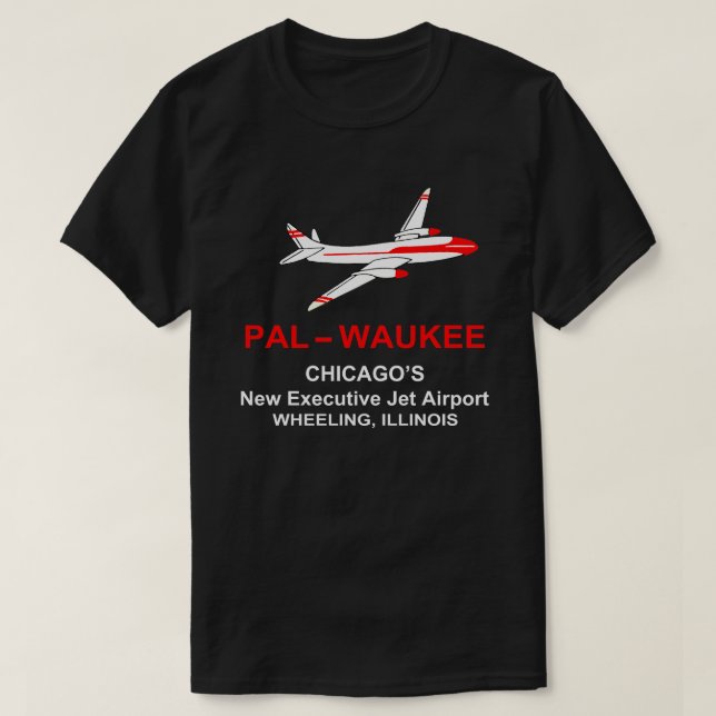 Palwaukee Airport, Wheeling, Illinois T Shirt (Design framsida)