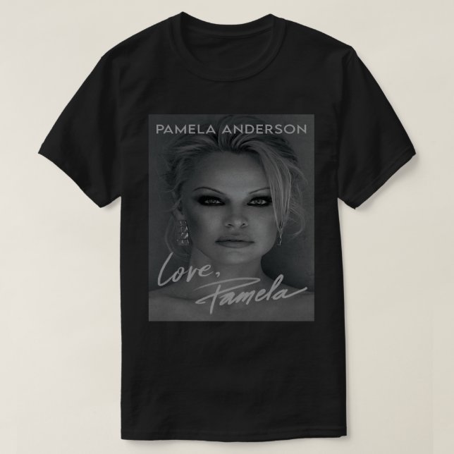 Pamela Andersson American Actress 1967 T Shirt (Design framsida)