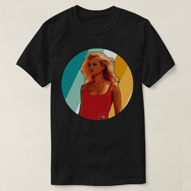 Pamela andersson - Baywatch retro T Shirt (Design framsida)