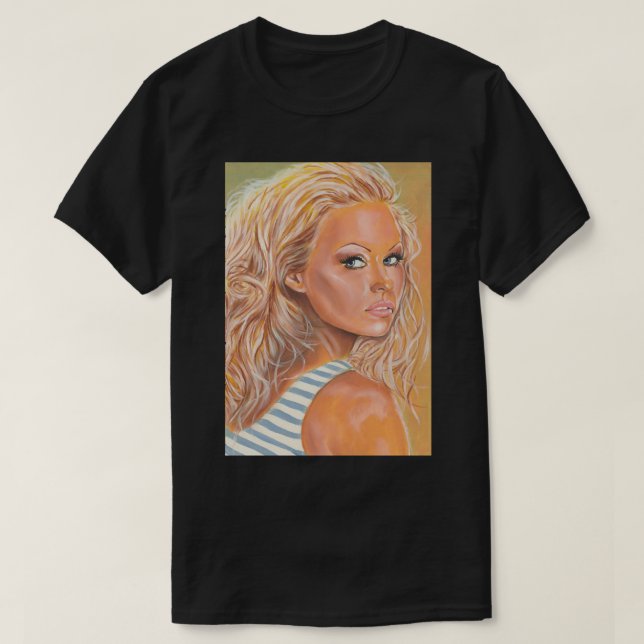 Pamela andersson t shirt (Design framsida)
