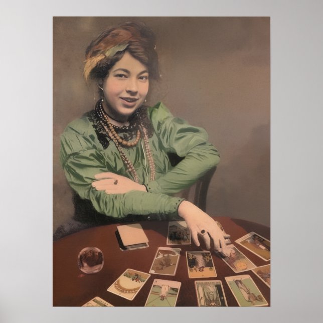 Pamela Colman Smith konsttryck Poster (Framsidan)