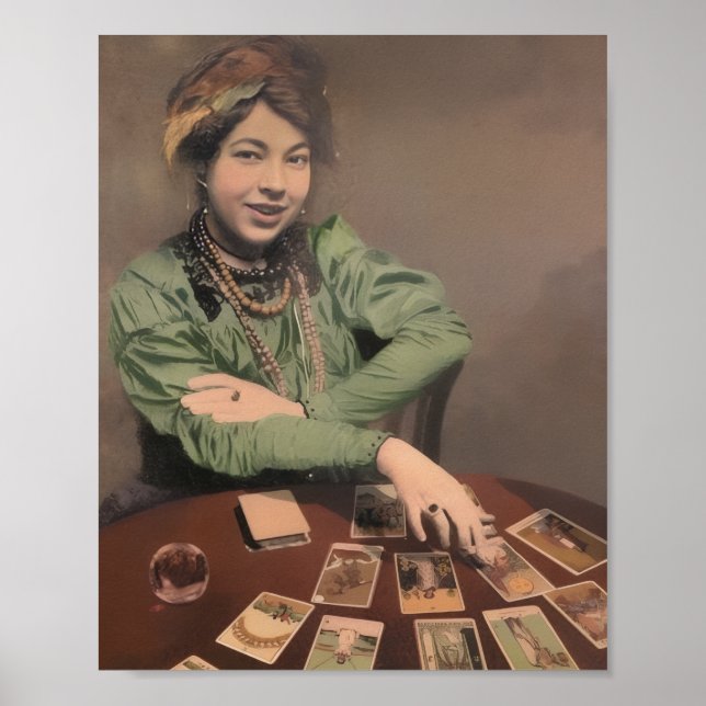 Pamela Colman Smith konsttryck Poster (Framsidan)
