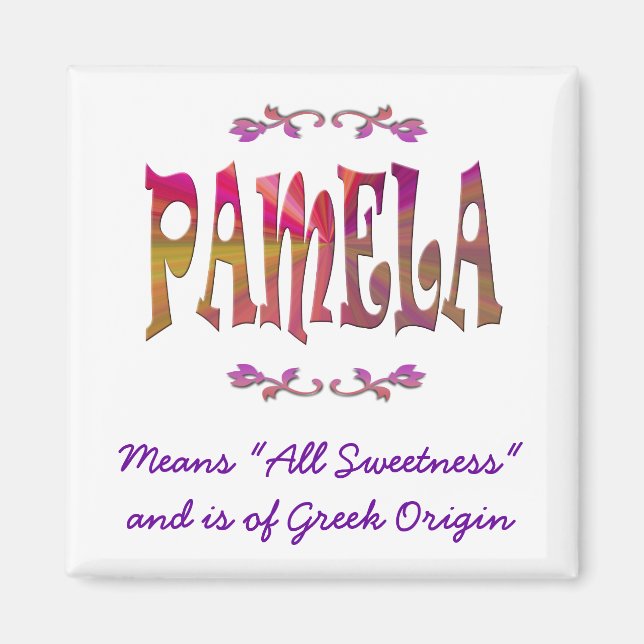Pamela Magnet (Framsidan)