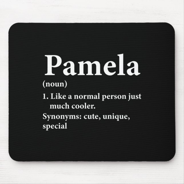 Pamela Name Definition Funny D  Musmatta (Framsidan)