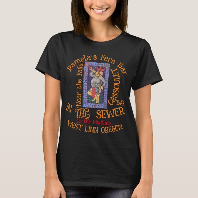 Pamela's Fern Bar West Linn Oregon Cassoulet OR T Shirt (Framsida)