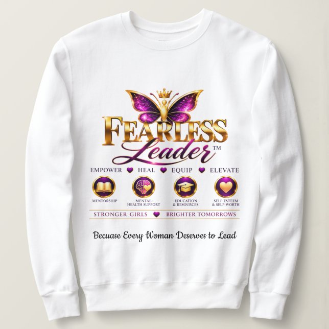 Påminnelse att vara Rädsllös T Shirt (Design framsida)