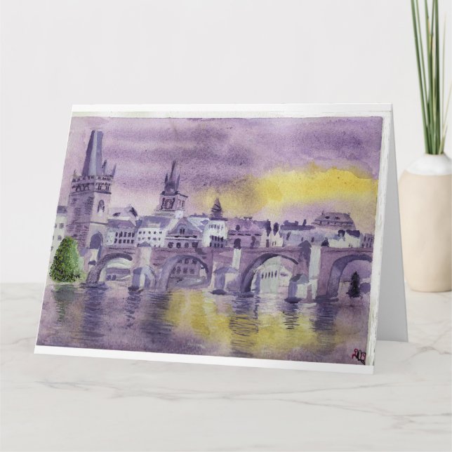 Påminnelse av Prag Kort (Framsida)