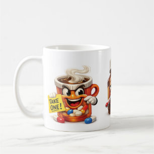 Påminnelse om att ta din medicin kaffemugg