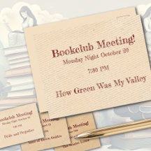 Påminnelse om bokklubb