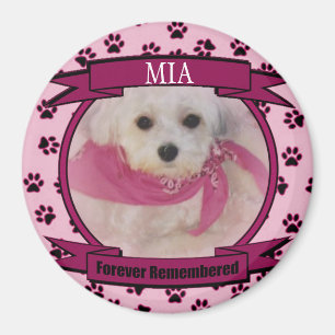 Påminnelse om Hund eller kortnyckelsemottagning Magnet