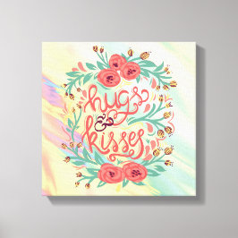 påminnelse om röda citattecken canvastryck