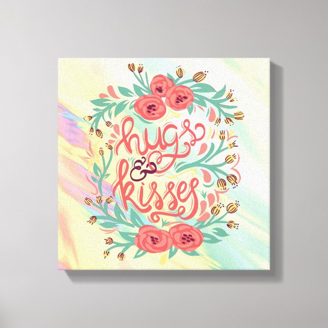 påminnelse om röda citattecken canvastryck (Framsida)