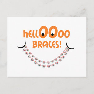 Påminnelse Orthodontic Möte Hej Braces Tang Vykort