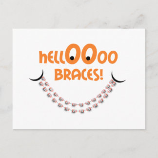 Påminnelse Orthodontic Möte Hej Braces Tang Vykort