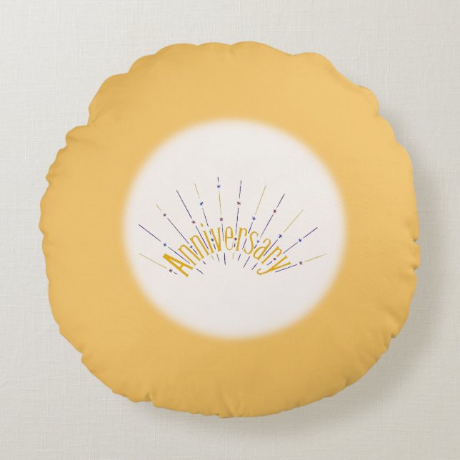 Påminnelse - rund kudde (Framsidan)