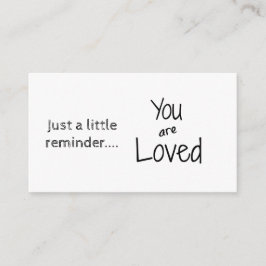 Påminnelse Uppmuntra kort som du har förlorat