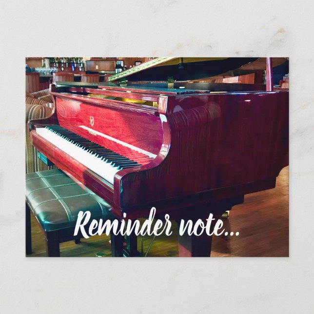 Påminnelsen noterar vykort (Framsida)