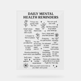 Påminnelser om daglig psykisk hälsa