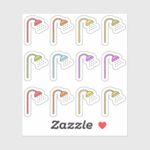 Påminnelserepanel för Bath Time Tubs Shower Tracke Klistermärken