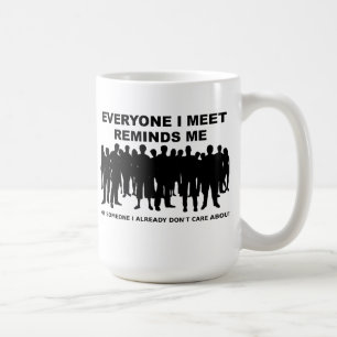 Påminner mig som jag inte att bry sig den roliga kaffemugg