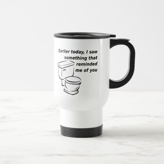 Påmint mig av dig rolig travel mug resemugg (Höger)