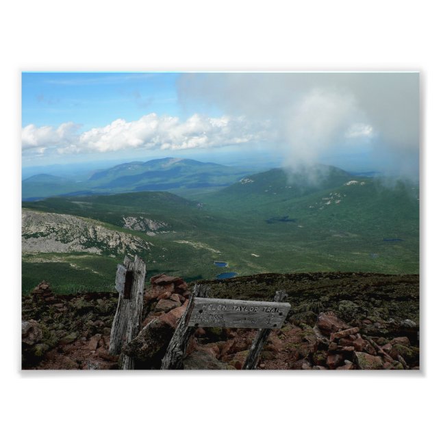 Pamola Peak, Maine Fototryck (Framsidan)