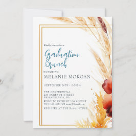 Pampas Autumn Beige Möhippa Inbjudningar