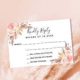 Pampas  blommigtar boho OSA