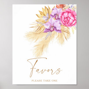 Pampas-fras - Favoriter Poster
