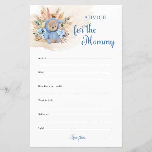 Pampas gräs teddybjörn palm Tips För Mamman (Framsida)