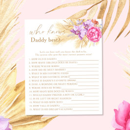 Pampas-gräs - Vem vet vad pappa spelar