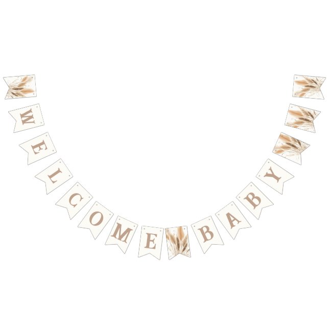 Pampas-gräsknappen Vimplar (Alla)