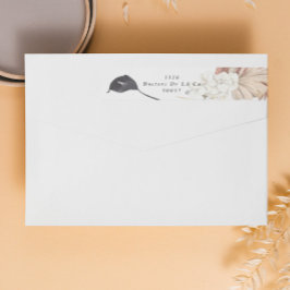 Pampas Grass Blommigt Tropical Jungle Spara datum Etikettband