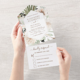 Pampas Grass Bohemian Boho Eucalyptus Bröllop