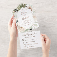Pampas Grass Bohemian Boho Eucalyptus Bröllop OSA