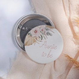 Pampas Grass Boho Girl Baby Shower Auntie To Be Knapp