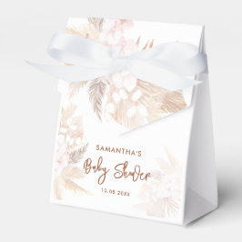 Pampas Grass Boho Girl Baby Shower Presentaskar