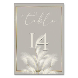 Pampas Grass Bordsnummer