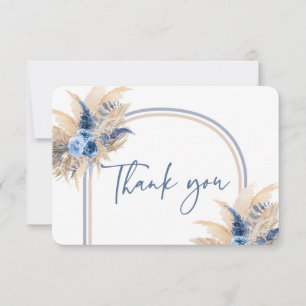 Pampas Grass Boy Blue Arch-tack Tack Kort