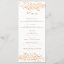 Pampas Grass Bröllop Blommigt Trend Chic Recept Meny