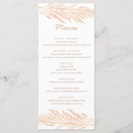 Pampas Grass Bröllop Blommigt Trend Chic Recept Meny