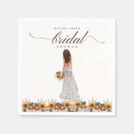 Pampas Grass Bröllop Gown Boho Möhippa Pappersservett