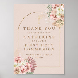 Pampas Grass First Communion Favorittecken Poster